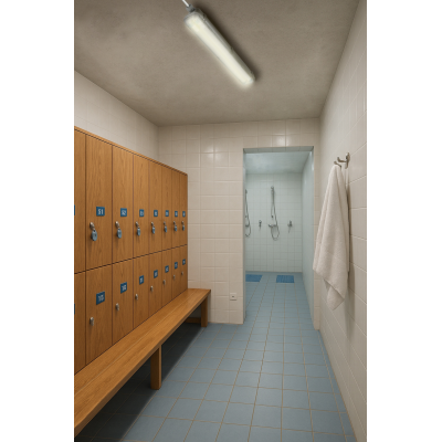 PHILIPS Hermetické LED svítidlo Philips - 2x60cm - pro LED trubice