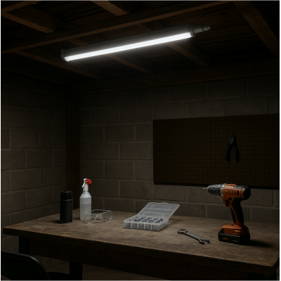 PHILIPS Hermetické LED svítidlo Philips - 60 cm - 15 W - neutrální barva