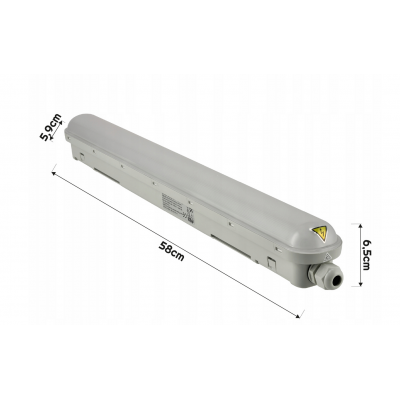 PHILIPS Hermetické LED svítidlo Philips - 60 cm - 18 W - neutrální barva