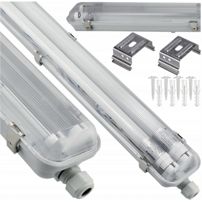 PHILIPS Hermetické LED svítidlo Philips – 2x128 cm pro LED trubice