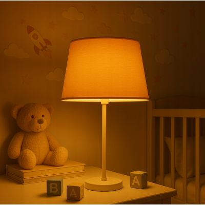 BERGE LED žárovka E27 s vláknem Amber - 8W - teplá bílá