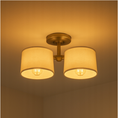 BERGE LED žárovka s vláknem E27 - 15W - teplá bílá