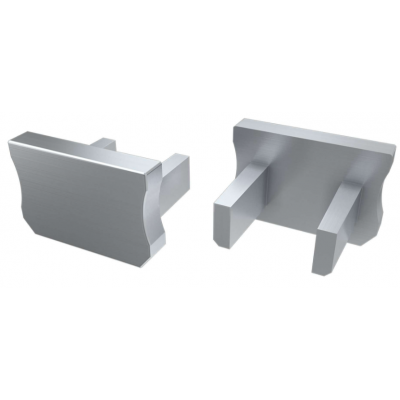 LUMINES Krytka pro profil LED LUMINES X - šedá