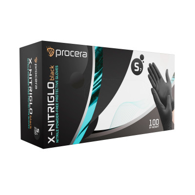 copy of Ochranné rukavice Procera nitrilové čierne - 100 ks