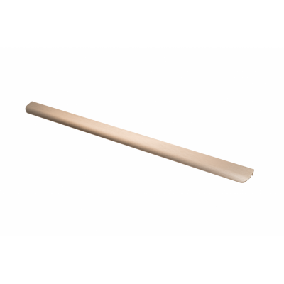 Nábytková úchytka GTV HEXA, C 2x256 mm, L 596 mm, Al, světle kartáčované zlato