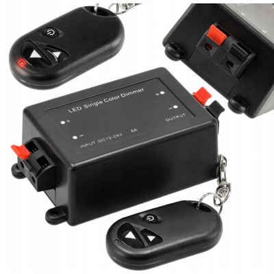 ECOLIGHT LED RF stmívač s MONO dálkovým ovládáním a klíčenkou