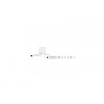 ECOLIGHT Ovladač pro RGB LED pásky, dálkové ovládání IR24 6A