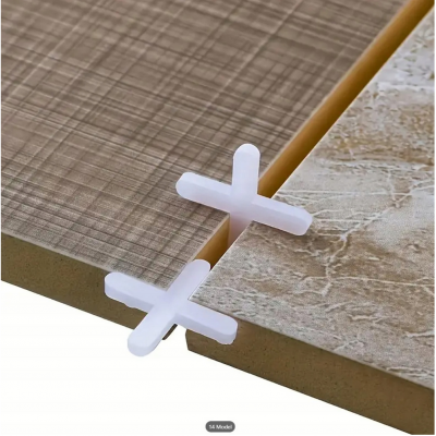 CROWNMAN Plastový kříž na dlaždice 1,5 mm - 100 ks