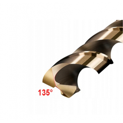 CROWNMAN Sada 5 kobaltových vrtáků HSS 5% M35