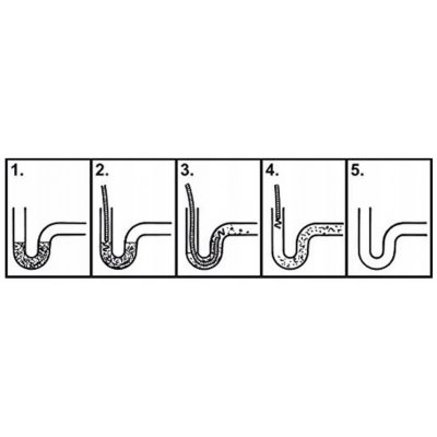 CROWNMAN Čisticí hadička na potrubí 6 mm x 3 m
