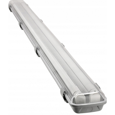 BERGE Hermetické LED svítidlo 120cm lampa + 2x zářivky 6000K