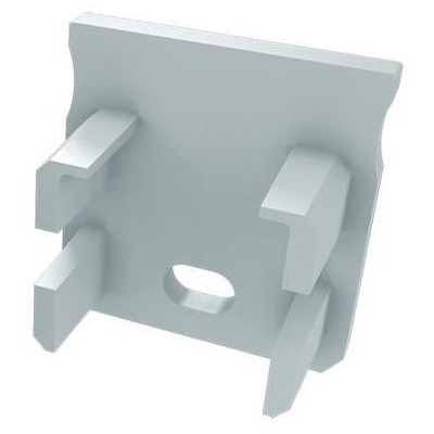 BERGE Krytka pro profil - Y - bílá - s otvorem