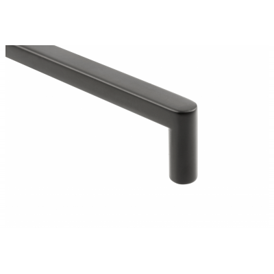 GTV NYXA nábytková úchytka, C 160 mm, L 170 mm, ZnAl, černá matná