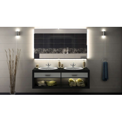 Led-Labs LED profil LUMINES typ D černý elox 1m