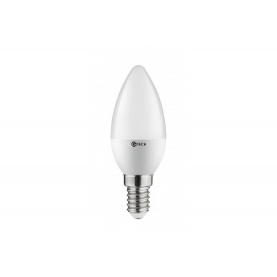G-TECH LED SVĚTELNÝ ZDROJ, C30, E14, 3.0W, 260lm, 4000K, AC220-240V, 160°