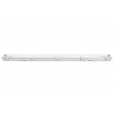 Svítidlo pro LED trubice T8 s odrazovou plochou - 2x120 cm - IP65