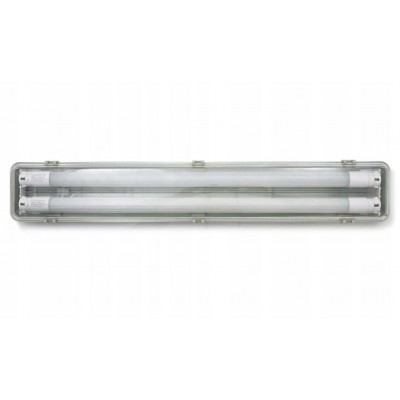 Trubicové svítidlo MP0121-EC79535 + LED trubice 2x60cm T8 18W neutrální bílá 4000K