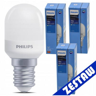 SADA 3x LED žárovka E14 1,7W 150lm T25 2700K - teplá bílá