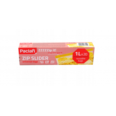 Sáčky na zip 1l 20 ks praktické a nepropustné