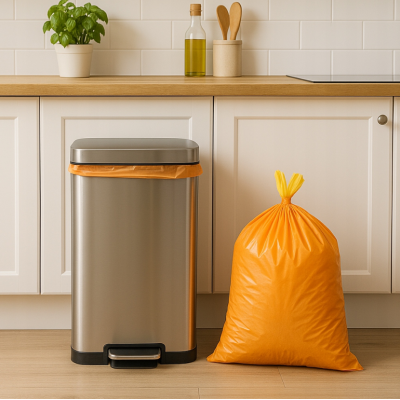 Voňavé pytle na odpadky se stahovací šňůrkou 35 l, sada 20 kusů