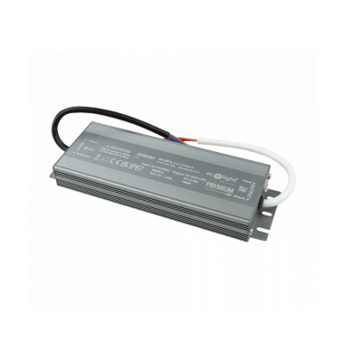 24V LED napájecí zdroj hermetický 150W 6,25A vodotěsný transformátor PREMIUM