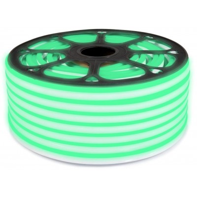 LED pásek NEON - 230V - 1m - 8W/m - IP65 - zelená